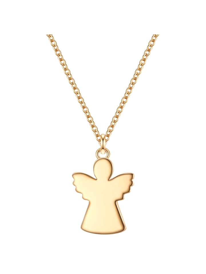 Glanzstücke München Колье в виде ангела из стерлингового серебра с желтым золотом
Glanzstücke München Колье в виде ангела из стерлингового серебра с желтым золотом