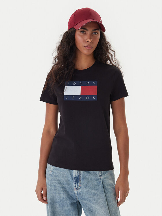 Футболка regular fit Flag DW0DW22562 Tommy Jeans, черный
Футболка regular fit Flag DW0DW22562 Tommy Jeans, черный