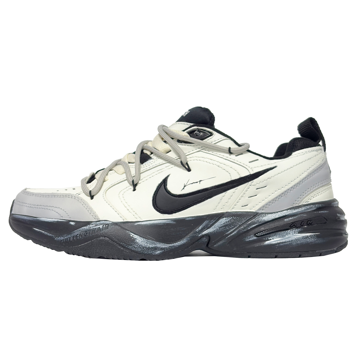 Nike Air Monarch 4 Desert Runner Легкие низкие кроссовки с увеличенной высотой, массивные, унисекс, бежево-серый
Nike Air Monarch 4 Desert Runner Легкие низкие кроссовки с увеличенной высотой, массивные, унисекс, бежево-серый