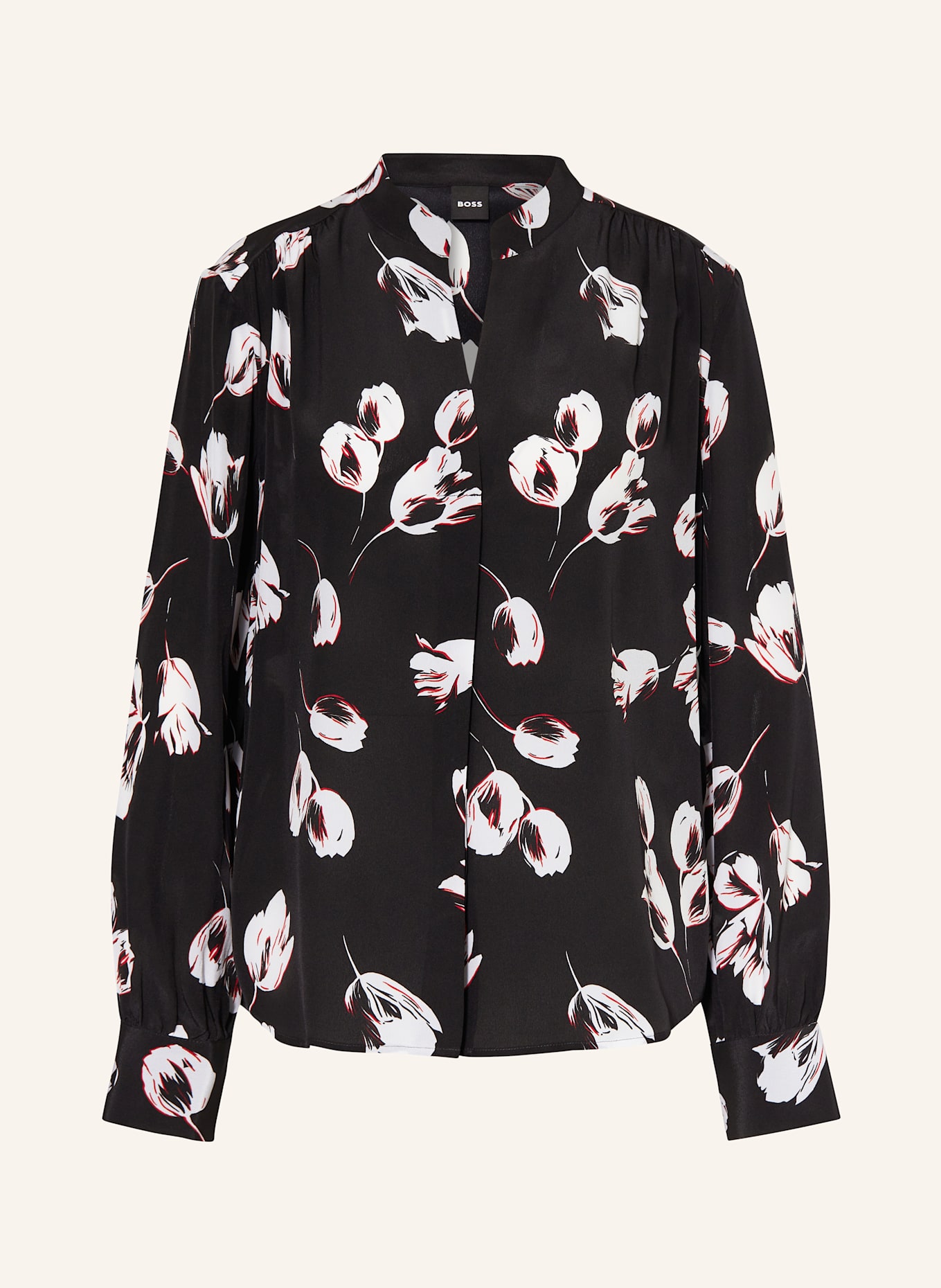 Шелковая блузка банора Boss, мультиколор
Шелковая блузка банора Boss, мультиколор