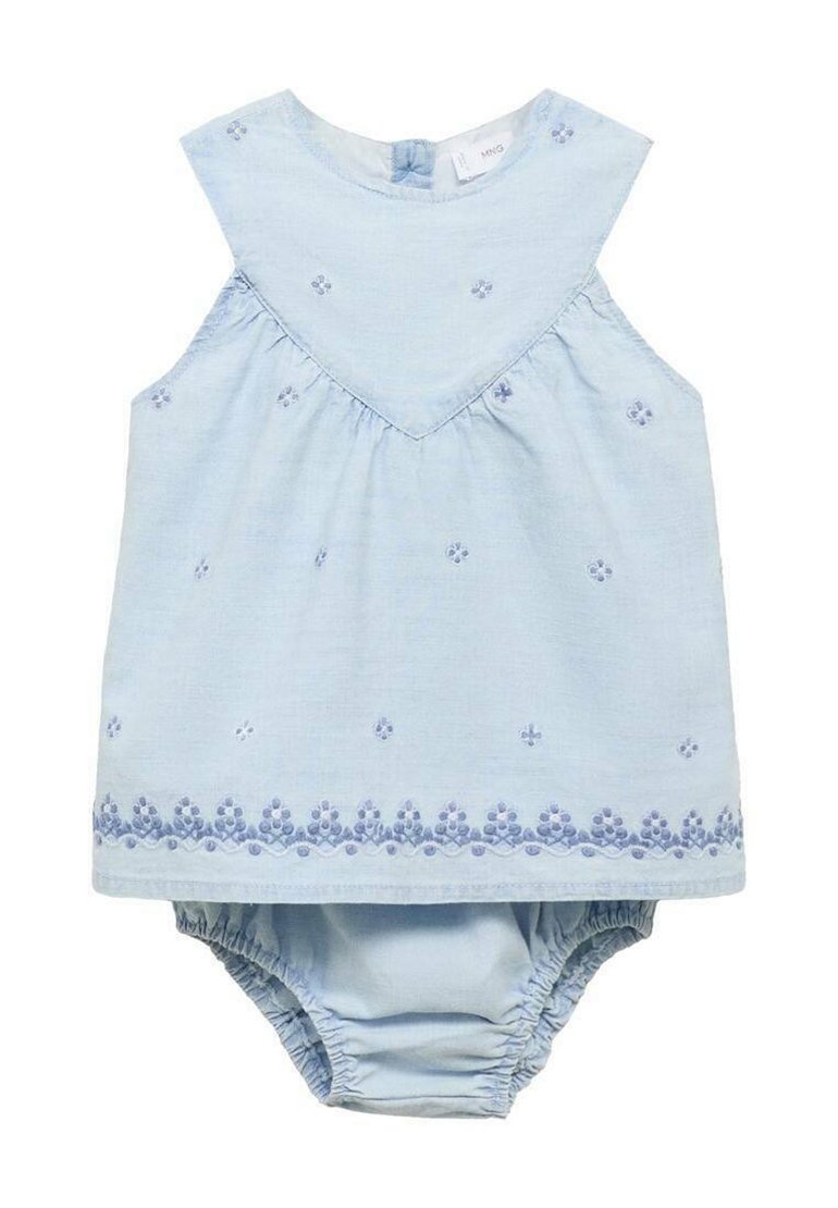 Платье из денима FROG WITH EMBROIDERED DETAILS Mango Kids, светло-голубой
Платье из денима FROG WITH EMBROIDERED DETAILS Mango Kids, светло-голубой