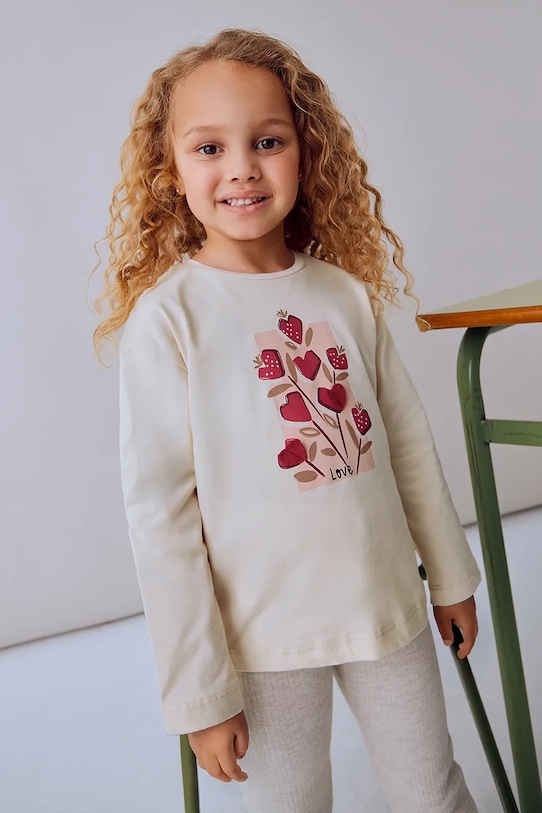 Детская хлопковая водолазка Mayoral, бежевый
Детская хлопковая водолазка Mayoral, бежевый