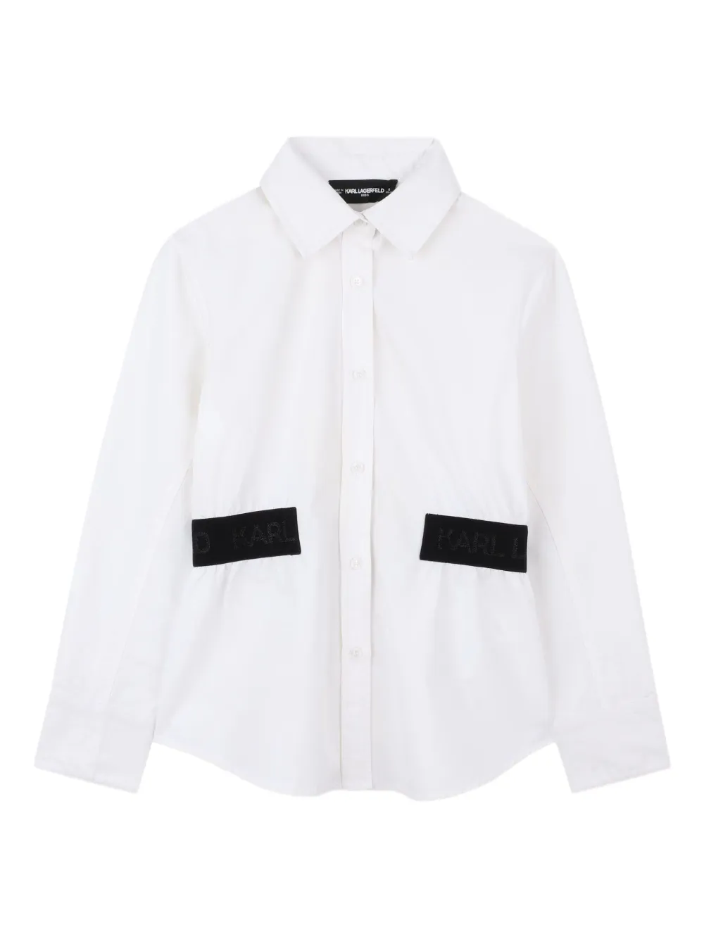 Рубашка с логотипом KARL LAGERFELD KIDS, белый
Рубашка с логотипом KARL LAGERFELD KIDS, белый