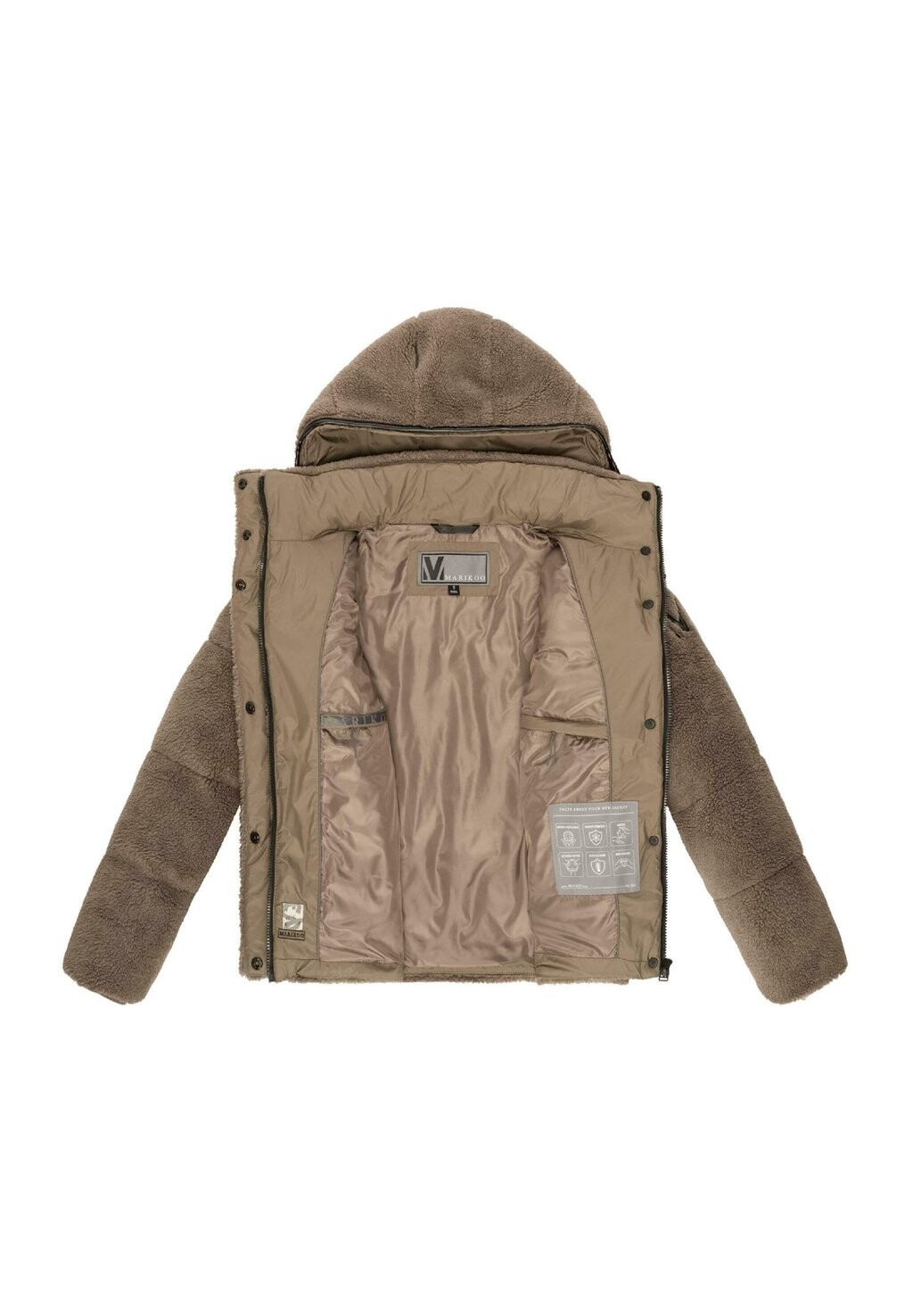 Зимняя куртка KAPUZENPLÜSCH KAGURAA Marikoo, коричневый
Зимняя куртка KAPUZENPLÜSCH KAGURAA Marikoo, коричневый