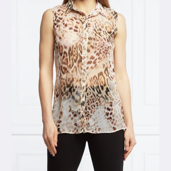 Узкая рубашка-клуи свободного кроя Guess, коричневый
Узкая рубашка-клуи свободного кроя Guess, коричневый