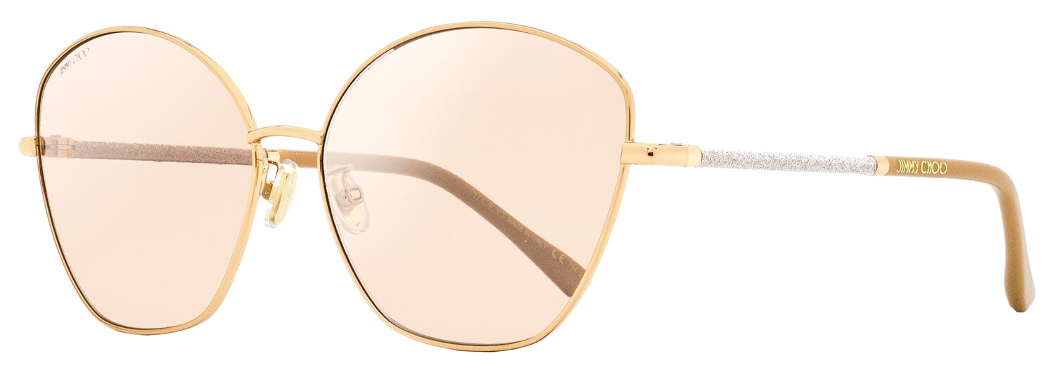 Jimmy Choo Женские солнцезащитные очки-бабочки Marilia/G/SK BKU2S Золото/телесный 63 мм
Jimmy Choo Женские солнцезащитные очки-бабочки Marilia/G/SK BKU2S Золото/телесный 63 мм