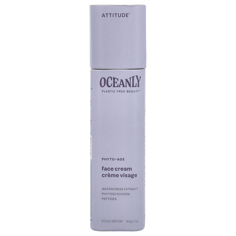ATTITUDE, Oceanly , крем для лица с фито-возрастом, 30 г (1 унция)
ATTITUDE, Oceanly , крем для лица с фито-возрастом, 30 г (1 унция)