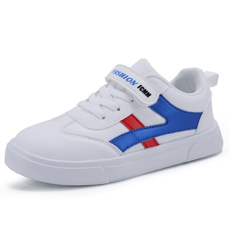 Нескользящие износостойкие низкие повседневные кроссовки для детей FCMM, белый/синий
Нескользящие износостойкие низкие повседневные кроссовки для детей FCMM, белый/синий