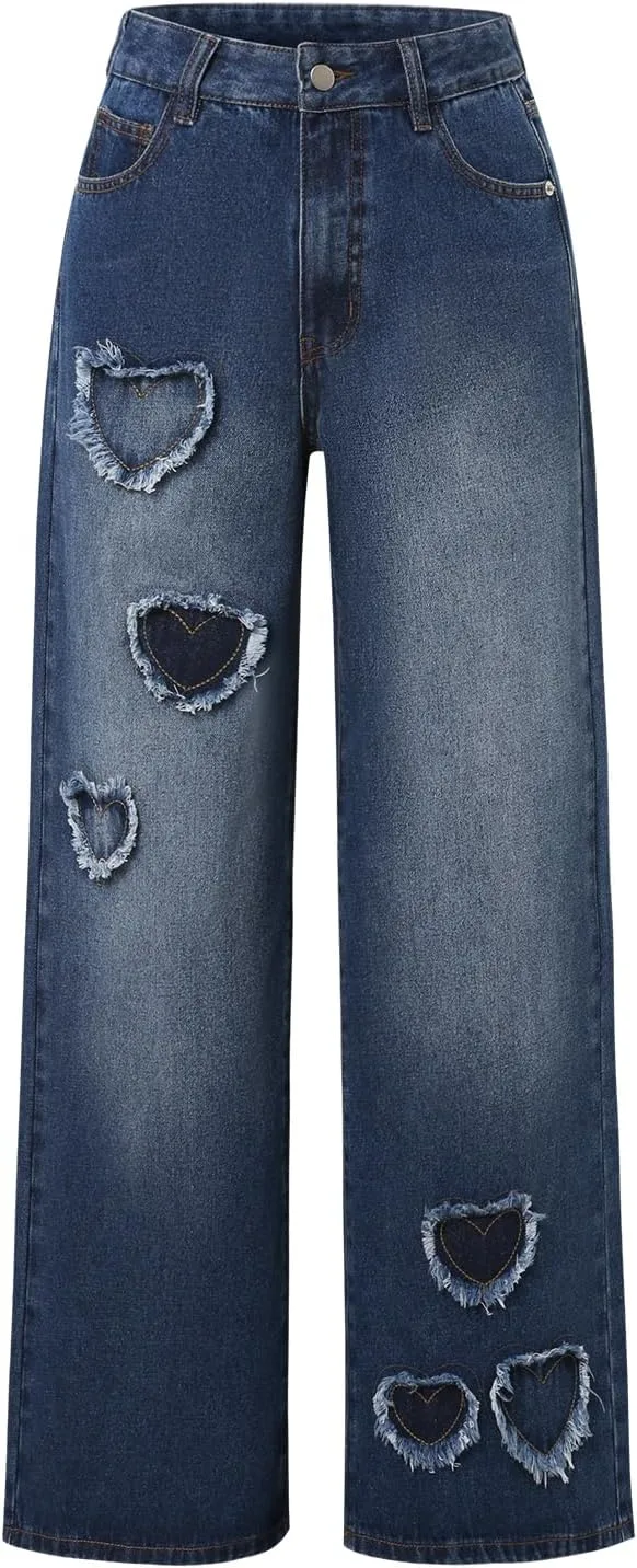 Женские джинсы Casual High Waist с рисунком Love
Женские джинсы Casual High Waist с рисунком Love