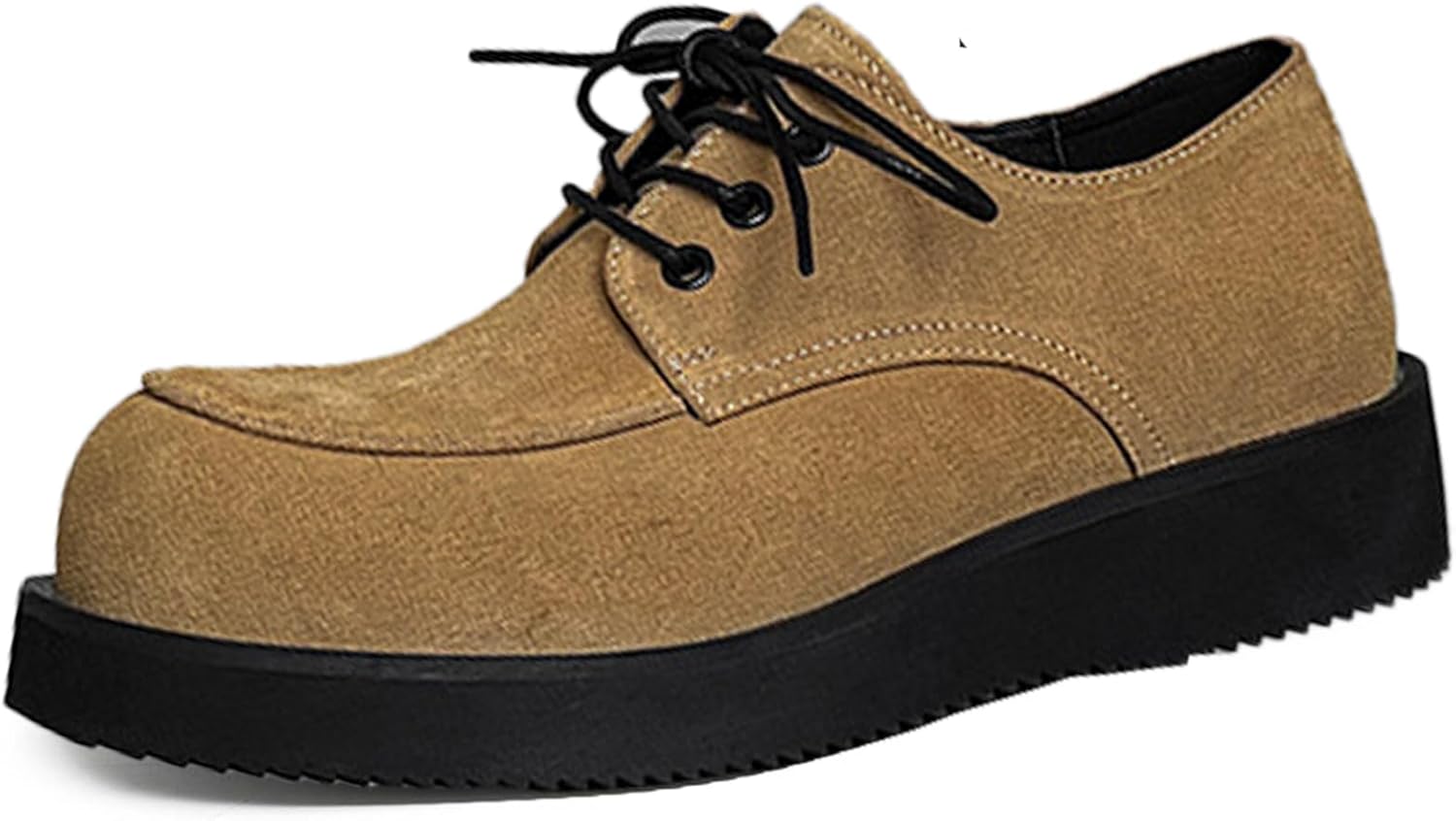 Мужские замшевые оксфорды на платформе, классические туфли с круглым носком, шнуровкой, противоскользящие, для деловых встреч, свадеб, из кожи, повседневные оксфорды Ghibhna, хаки
Мужские замшевые оксфорды на платформе, классические туфли с круглым носком, шнуровкой, противоскользящие, для деловых встреч, свадеб, из кожи, повседневные оксфорды Ghibhna, хаки