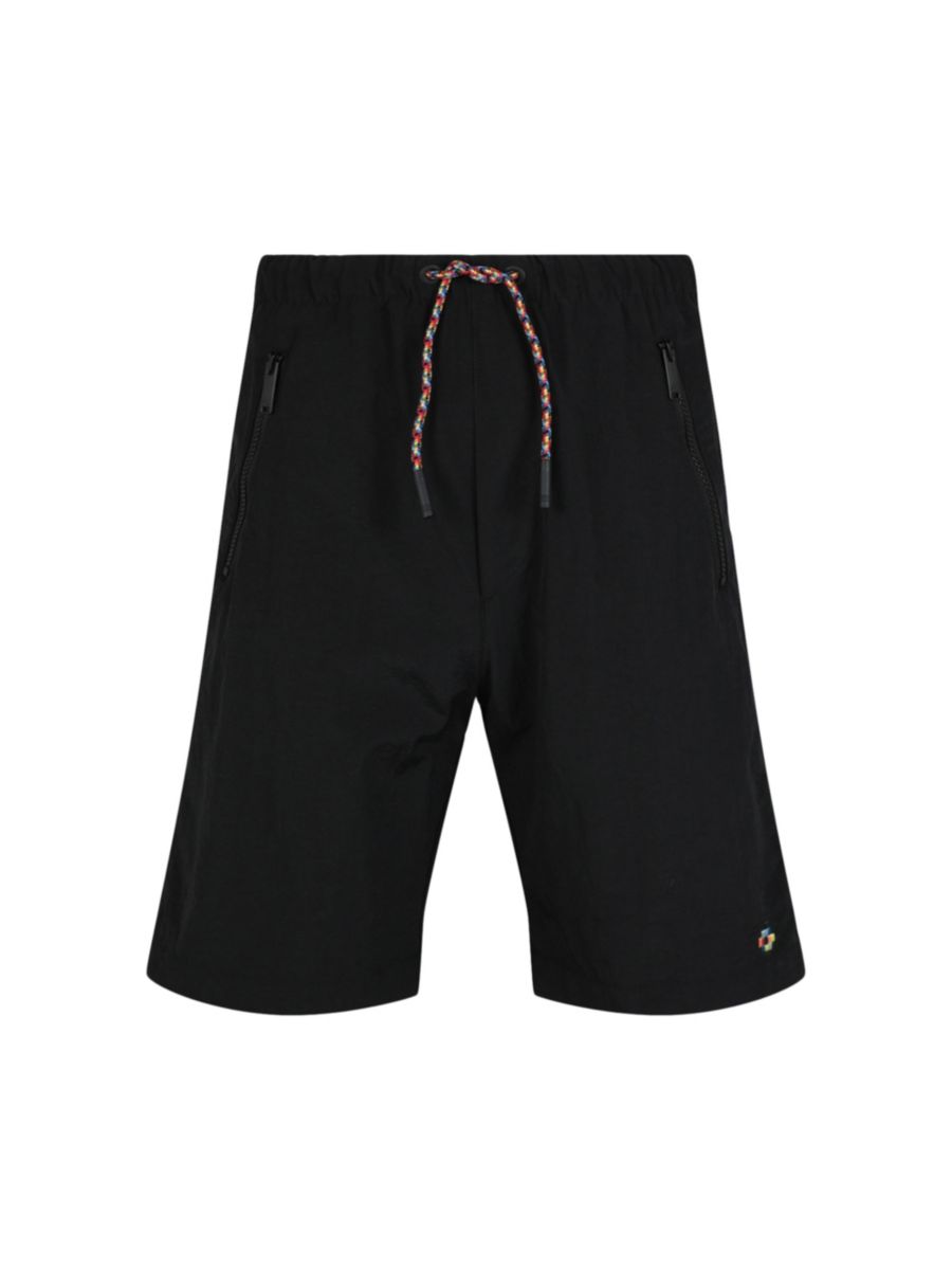 Свободные шорты с плоским передом Marcelo Burlon, черный
Свободные шорты с плоским передом Marcelo Burlon, черный