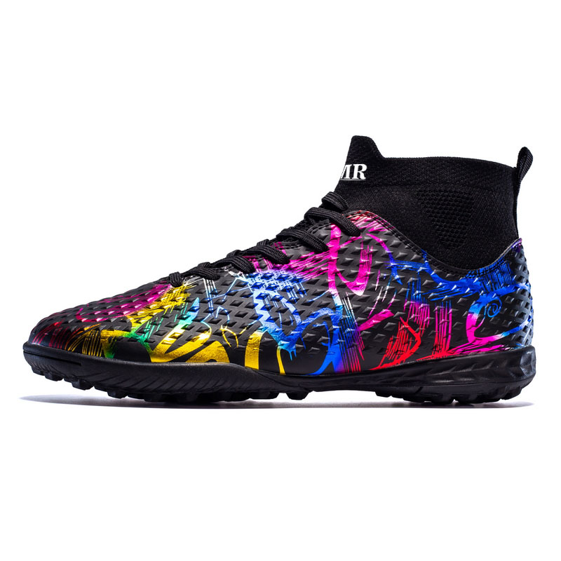 NMR Футбольные бутсы FG с длинными шипами и TF с изношенными шипами, противоскользящие и износостойкие унисекс, черные для искусственного покрытия, цвет Black Turf
NMR Футбольные бутсы FG с длинными шипами и TF с изношенными шипами, противоскользящие и износостойкие унисекс, черные для искусственного покрытия, цвет Black Turf