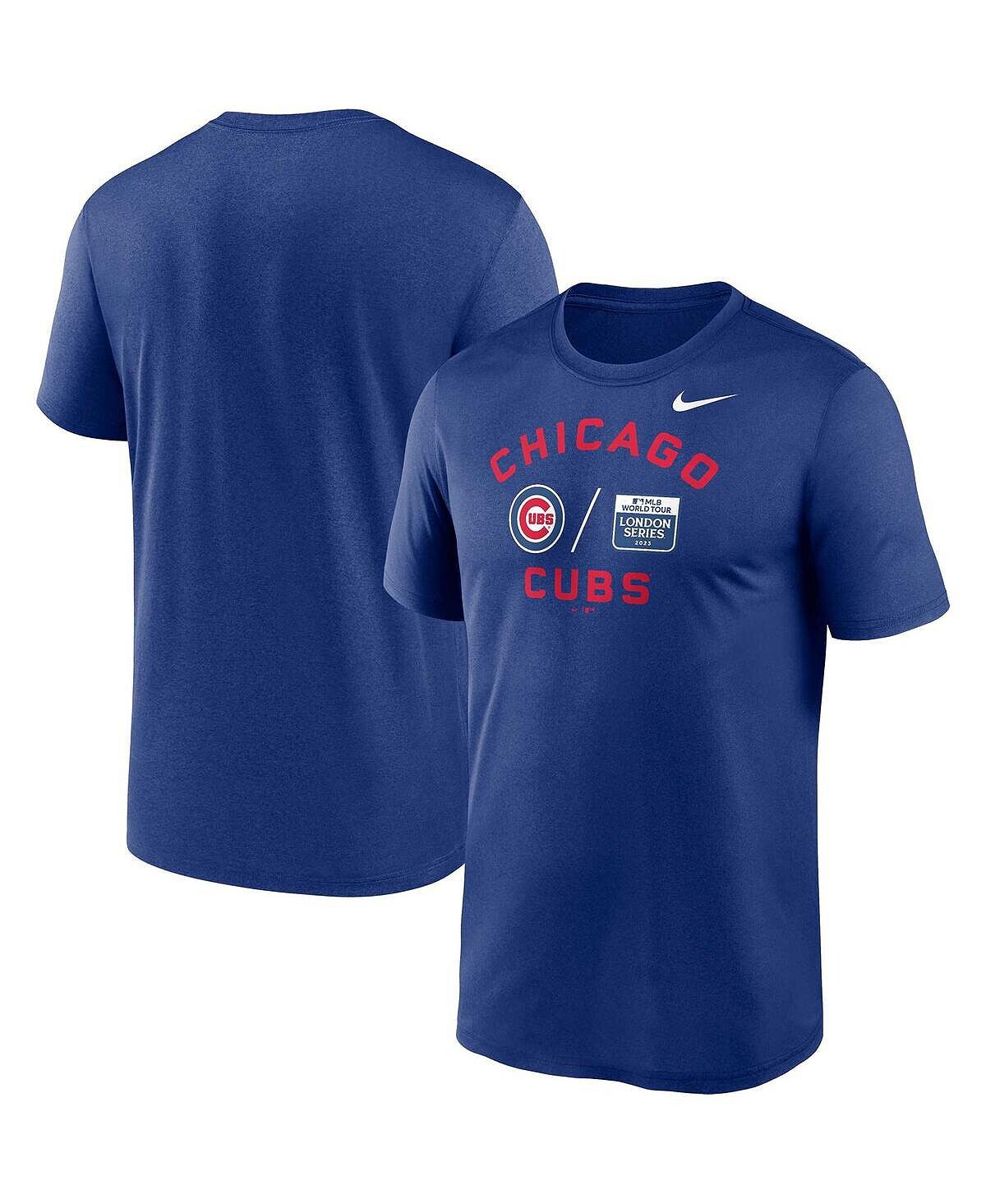 Мужская футболка Royal Chicago Cubs 2023 MLB World Tour: London Series Legend Performance Nike
Мужская футболка Royal Chicago Cubs 2023 MLB World Tour: London Series Legend Performance Nike
