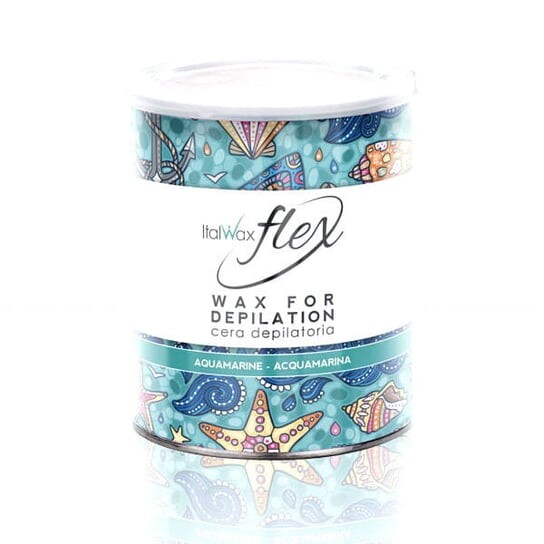 Высокопластичный прозрачный воск с диоксидом титана для депиляции в банке 800мл для депиляции больших участков волос ItalWax Flex Aquamarine
Высокопластичный прозрачный воск с диоксидом титана для депиляции в банке 800мл для депиляции больших участков волос ItalWax Flex Aquamarine