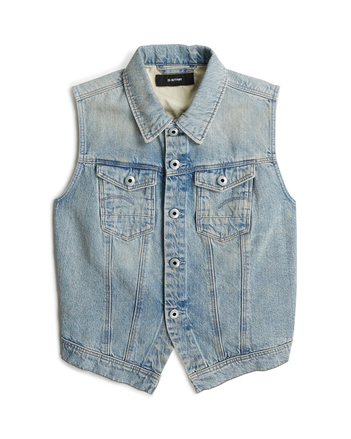 G-STAR Жилет из синего денима
G-STAR Жилет из синего денима