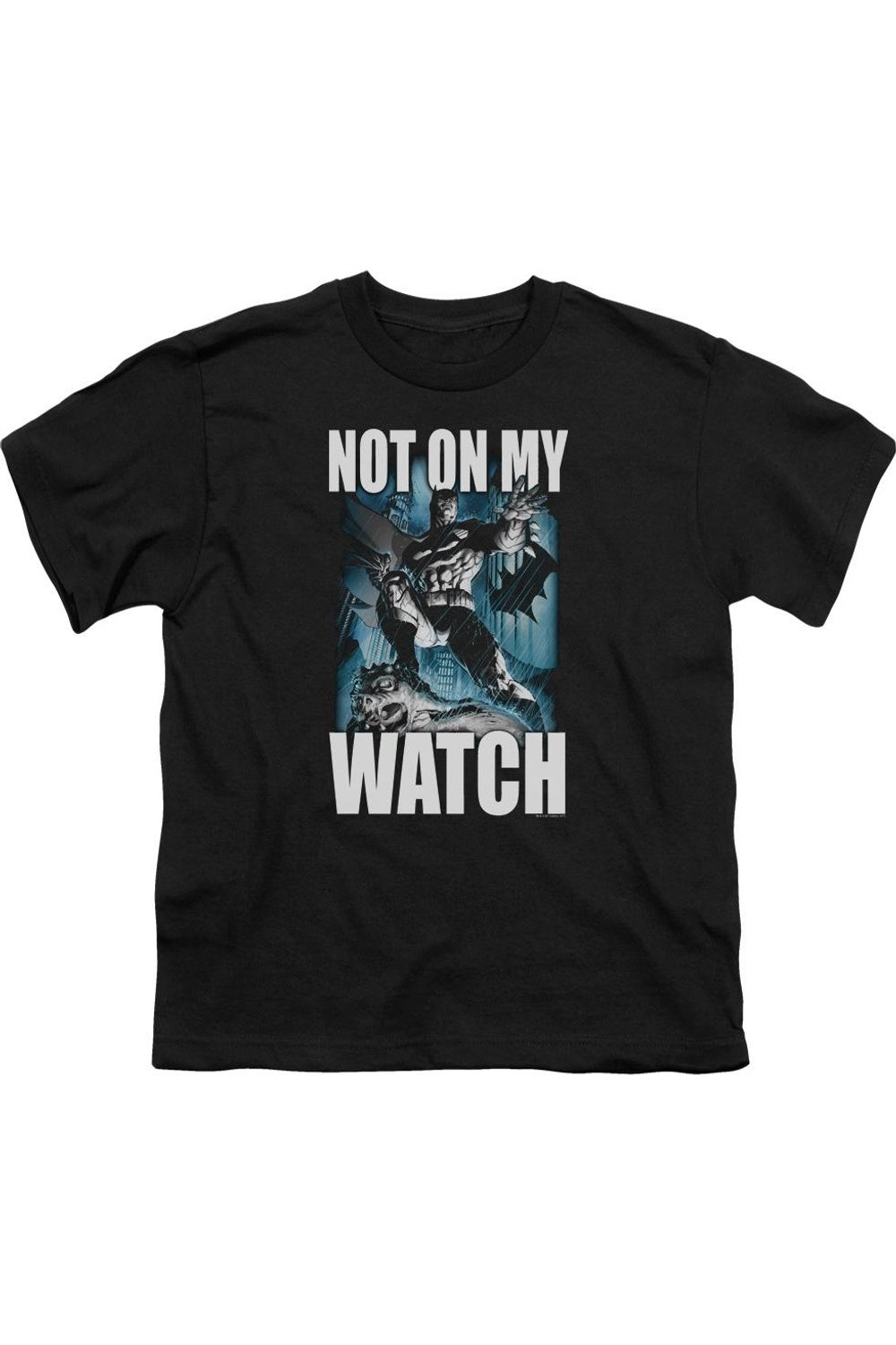 Футболка детская "Бэтмен: Не на моей вахте" с коротким рукавом Gildan, черный
Футболка детская "Бэтмен: Не на моей вахте" с коротким рукавом Gildan, черный