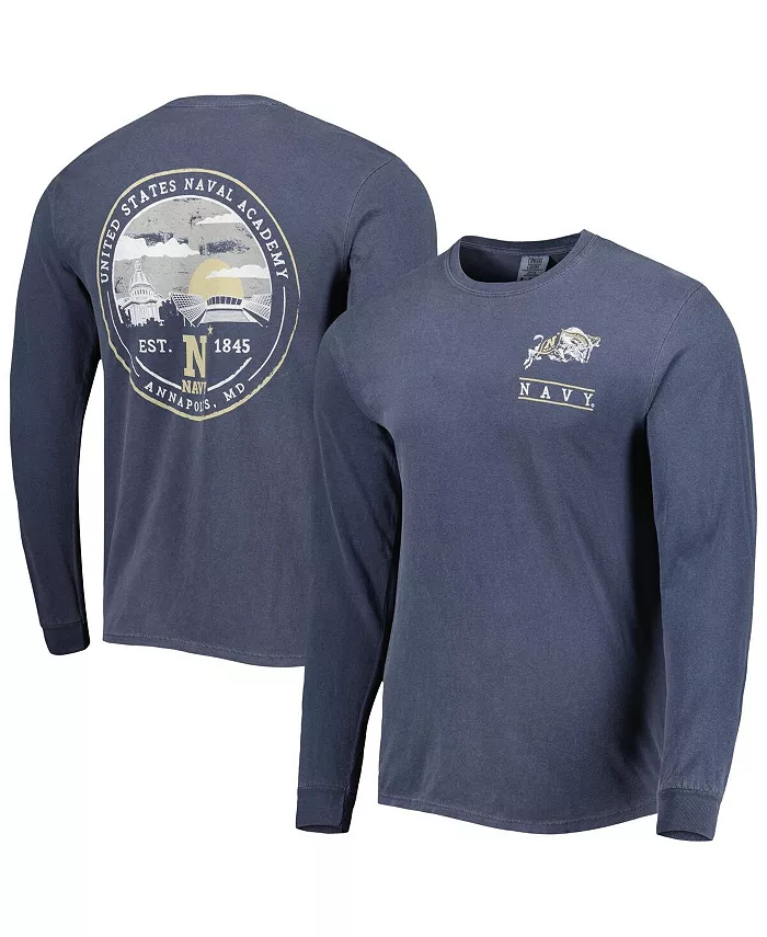 Мужская футболка с длинным рукавом Navy Midshipmen Circle Campus Scene в темно-синем цвете Image One
Мужская футболка с длинным рукавом Navy Midshipmen Circle Campus Scene в темно-синем цвете Image One