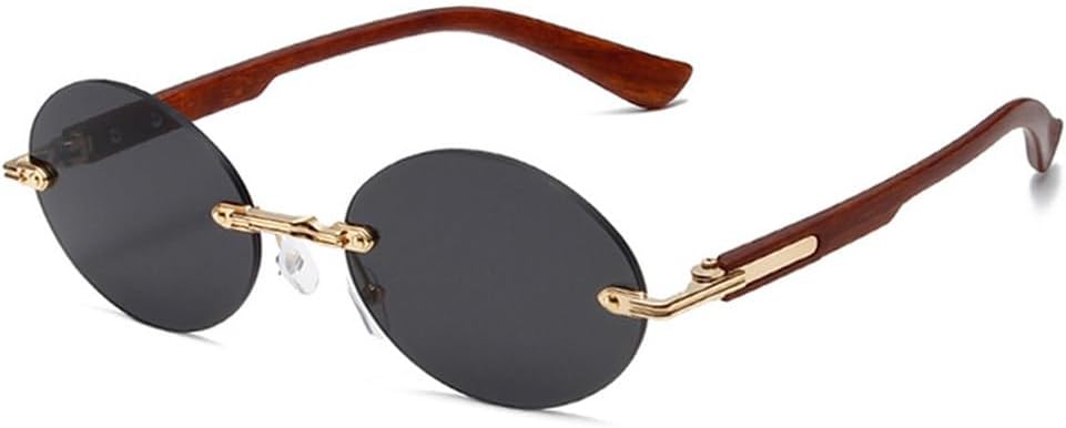 Популярные модные овальные солнцезащитные очки для женщин в стиле ретро, без оправы, с прозрачными линзами с градиентом цвета океана, защита от УФ-излучения UV400, для мужчин в стиле панк TKKTLLT, Golden Grey
Популярные модные овальные солнцезащитные очки для женщин в стиле ретро, без оправы, с прозрачными линзами с градиентом цвета океана, защита от УФ-излучения UV400, для мужчин в стиле панк TKKTLLT, Golden Grey