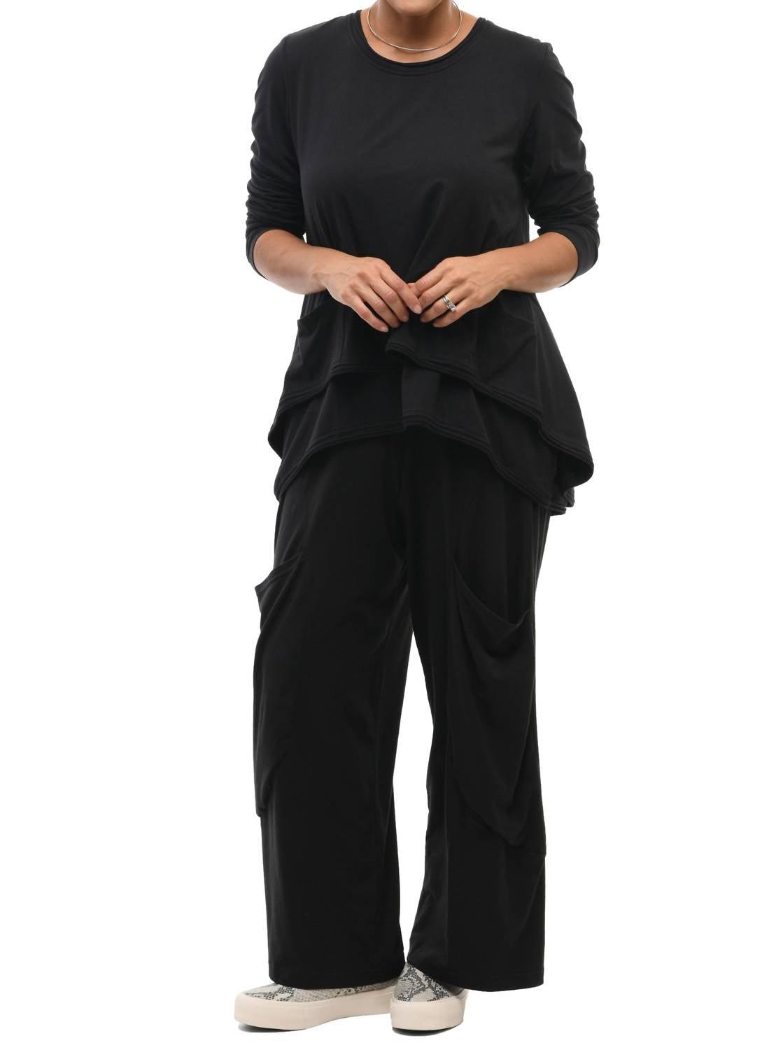 Пуловер Топ черного цвета Snapdragon & Twig
Пуловер Топ черного цвета Snapdragon & Twig