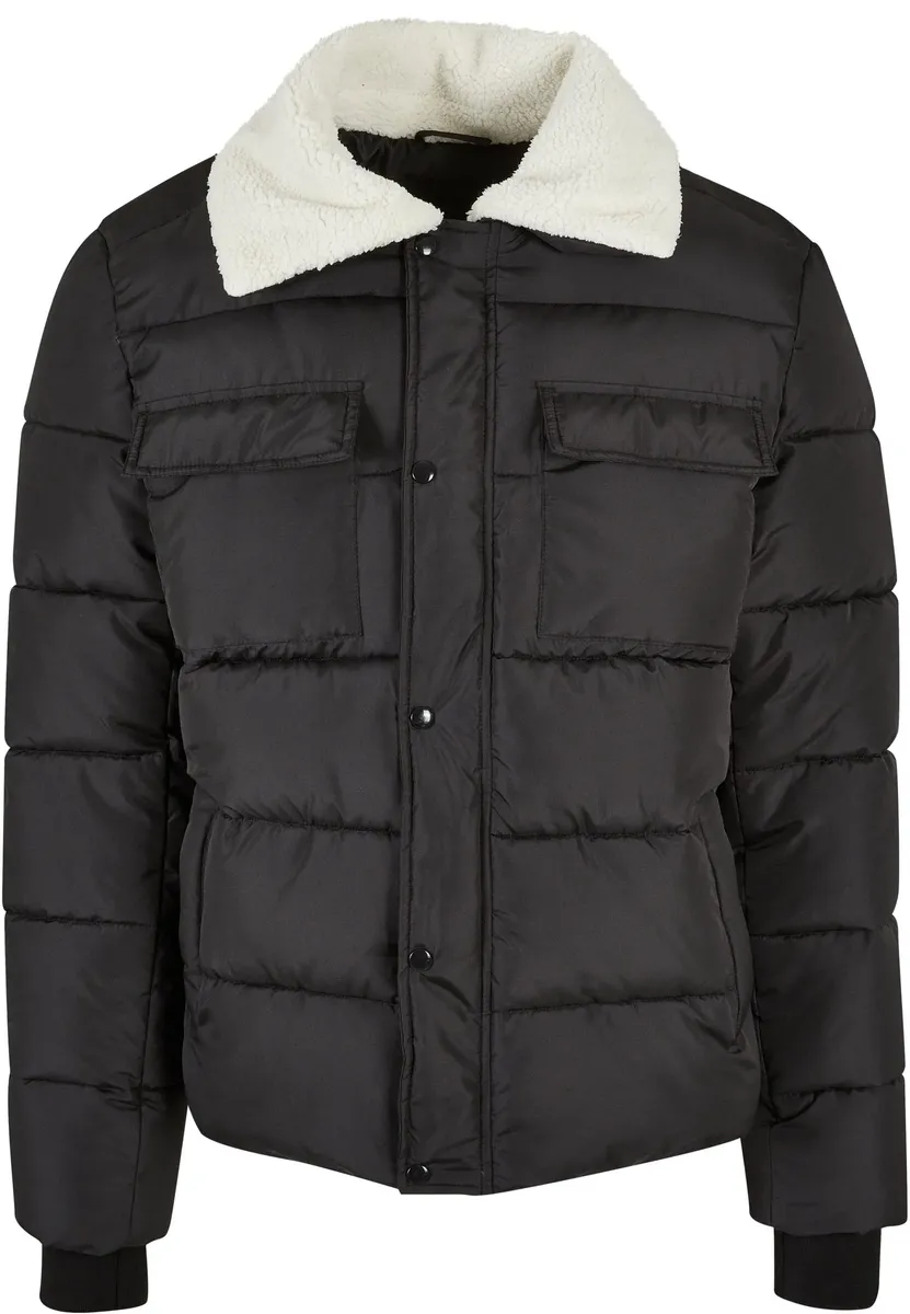 Куртка зимняя URBAN CLASSICS " Urban Classics Men's Sherpa Collar Padded Shirt Jacket" (1 шт.), без капюшона, черный
Куртка зимняя URBAN CLASSICS " Urban Classics Men's Sherpa Collar Padded Shirt Jacket" (1 шт.), без капюшона, черный