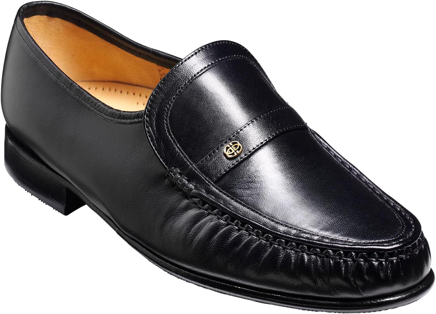 Мужские кожаные лоферы BARKER Jefferson ручной работы - элегантные туфли без шнурков для любого случая, черный
Мужские кожаные лоферы BARKER Jefferson ручной работы - элегантные туфли без шнурков для любого случая, черный