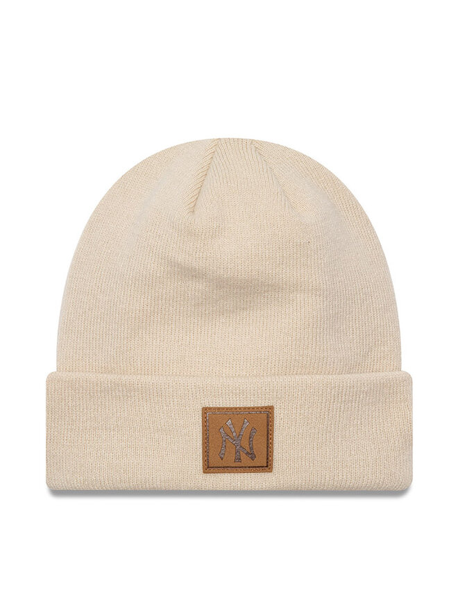 Зимняя шапка New Era Team Patch Cuff Bea 60565198, бежевый 
Зимняя шапка New Era Team Patch Cuff Bea 60565198, бежевый