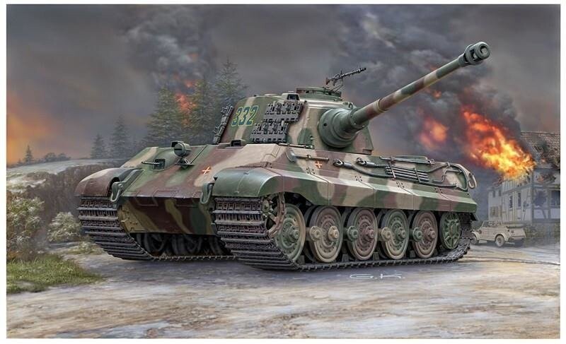 Ревелл, Башня Tiger II Henschel Revell
Ревелл, Башня Tiger II Henschel Revell