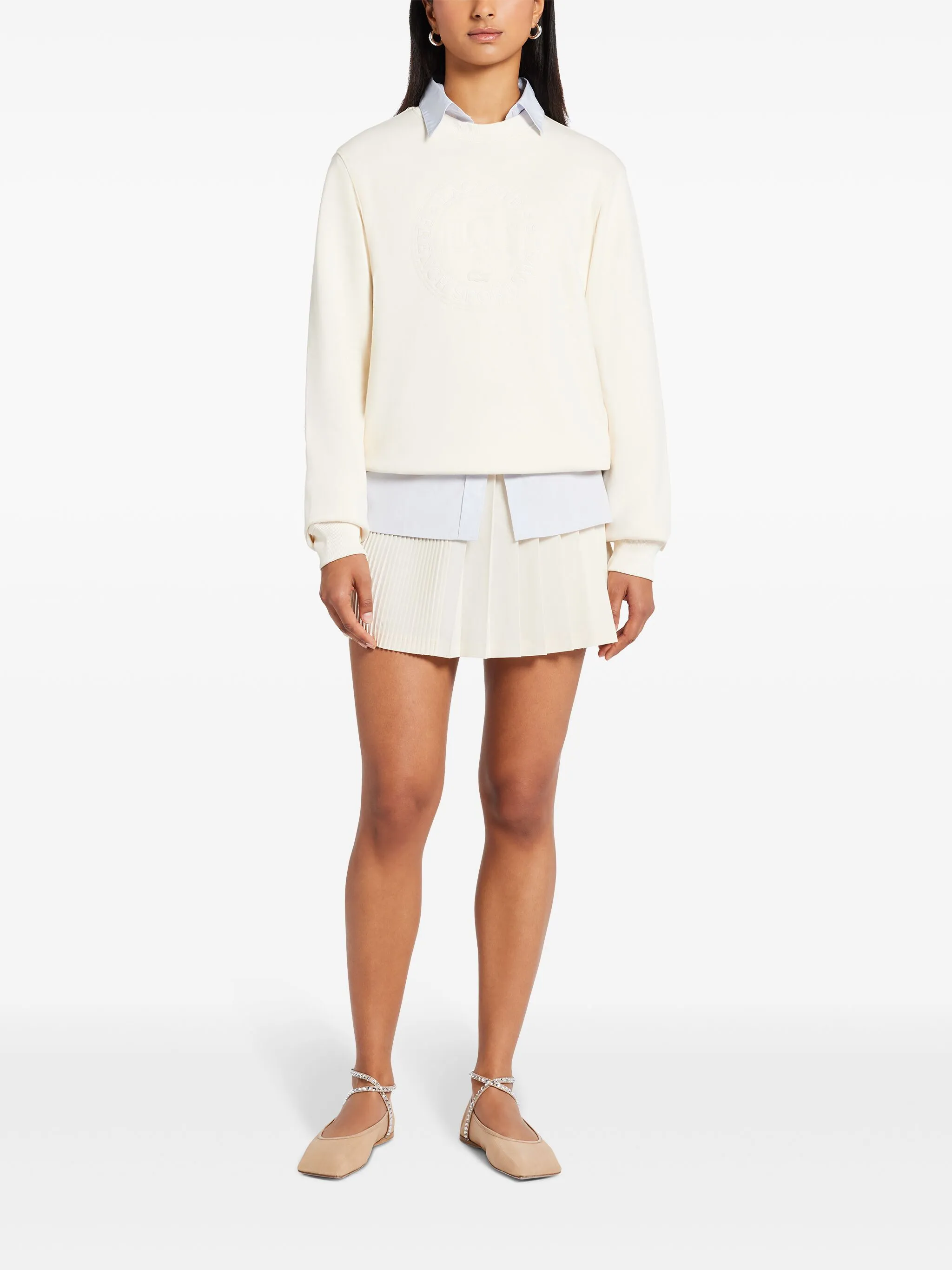 Толстовка с логотипом Lacoste, белый
Толстовка с логотипом Lacoste, белый