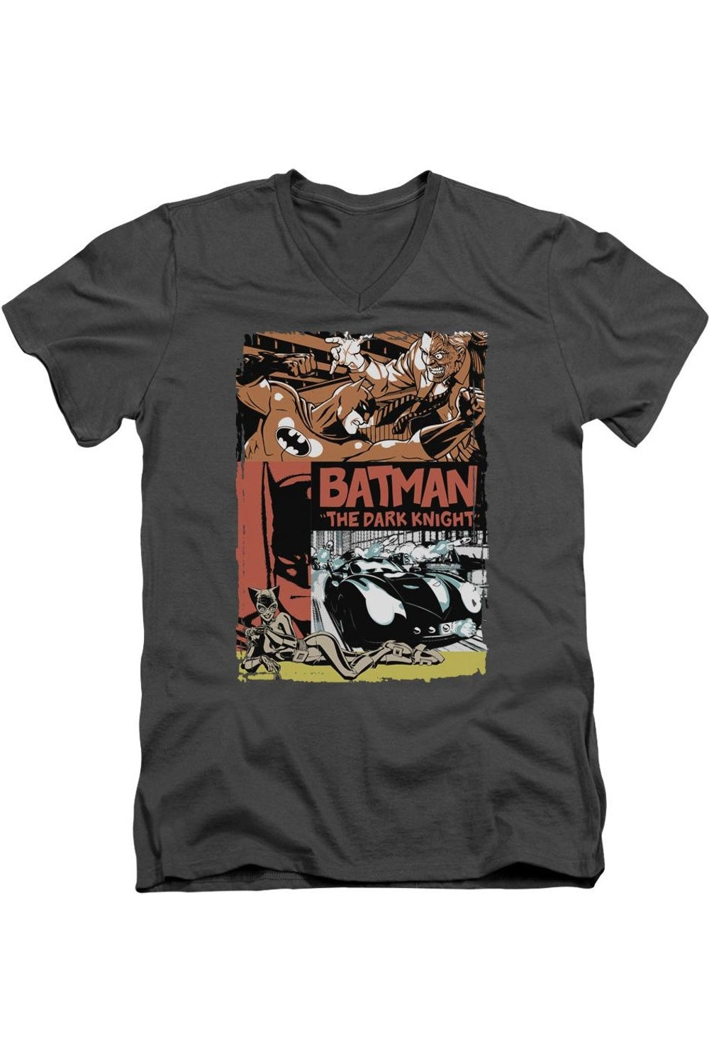 Футболка с коротким рукавом и V-образным вырезом для взрослых с постером из старого фильма «Бэтмен» Gildan, цвет charcoal
Футболка с коротким рукавом и V-образным вырезом для взрослых с постером из старого фильма «Бэтмен» Gildan, цвет charcoal