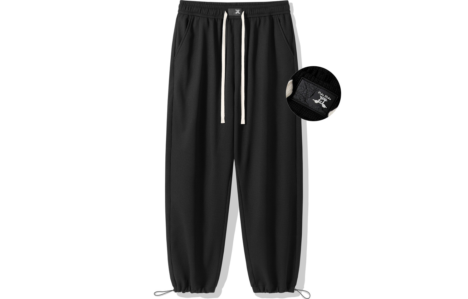 Трикотажные спортивные штаны унисекс FIDO DIDO, Хаки
Трикотажные спортивные штаны унисекс FIDO DIDO, Хаки