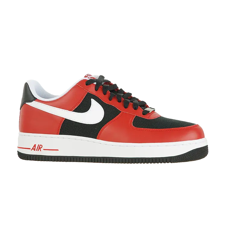 Кроссовки Nike Air Force 1 '07 'Red White Black', красный 
Кроссовки Nike Air Force 1 '07 'Red White Black', красный