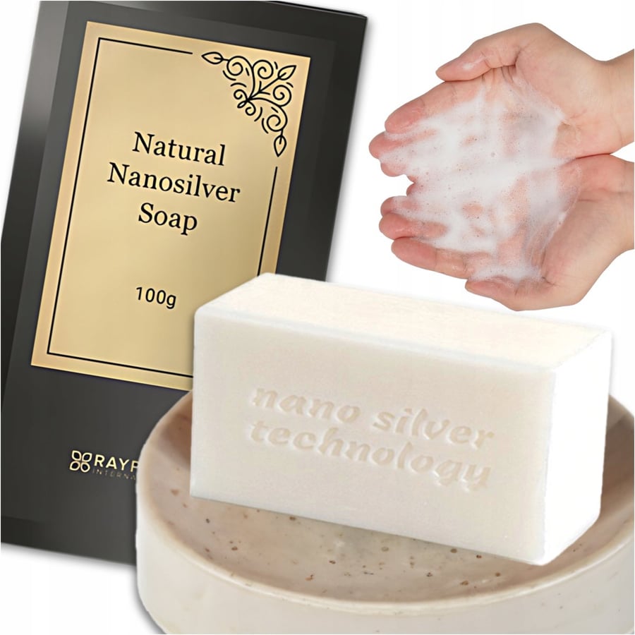 Raypath белое косметическое мыло кубик 100 мл 100 г для тела и лица 
Raypath белое косметическое мыло кубик 100 мл 100 г для тела и лица