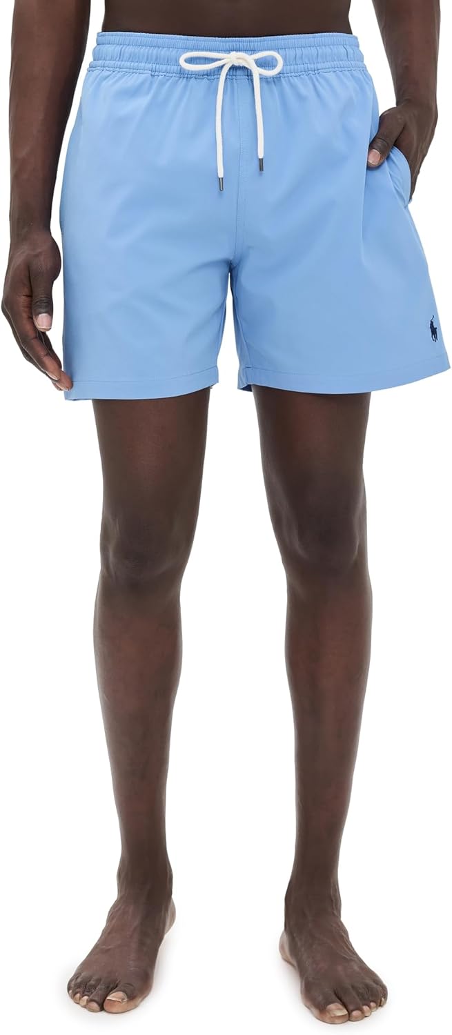 Мужские однотонные шорты для плавания POLO RALPH LAUREN Traveler, 6 дюймов, Harbor Island Blue
Мужские однотонные шорты для плавания POLO RALPH LAUREN Traveler, 6 дюймов, Harbor Island Blue