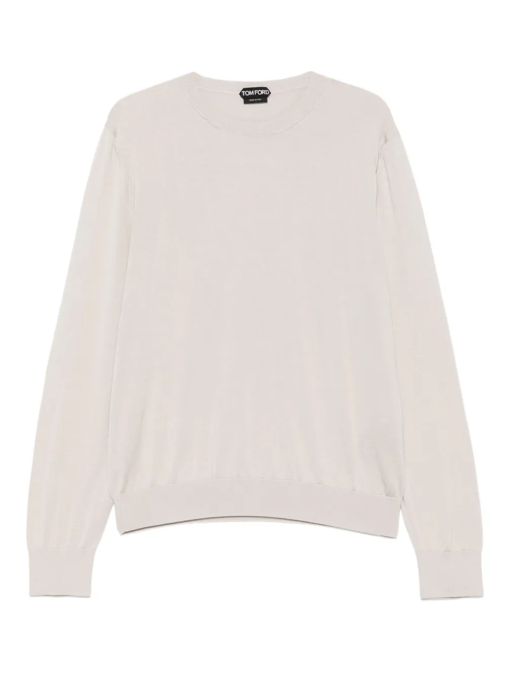 Свитер с круглым вырезом Tom Ford, нейтральный
Свитер с круглым вырезом Tom Ford, нейтральный