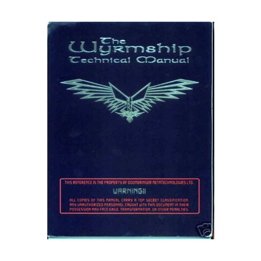Wyrmship Technical Manual, мягкая обложка
Wyrmship Technical Manual, мягкая обложка