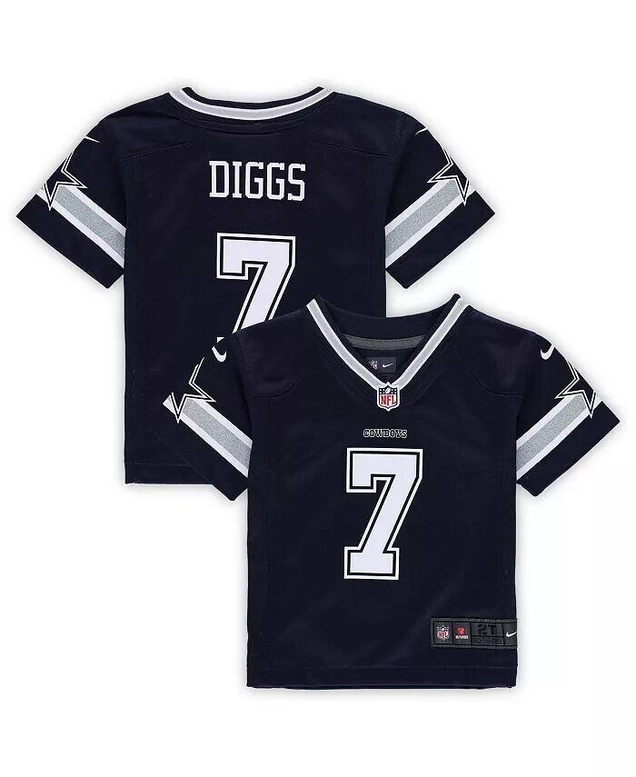 Джерси для мальчиков и девочек Trevon Diggs темно-синего цвета Dallas Cowboys Game Jersey Nike, синий
Джерси для мальчиков и девочек Trevon Diggs темно-синего цвета Dallas Cowboys Game Jersey Nike, синий