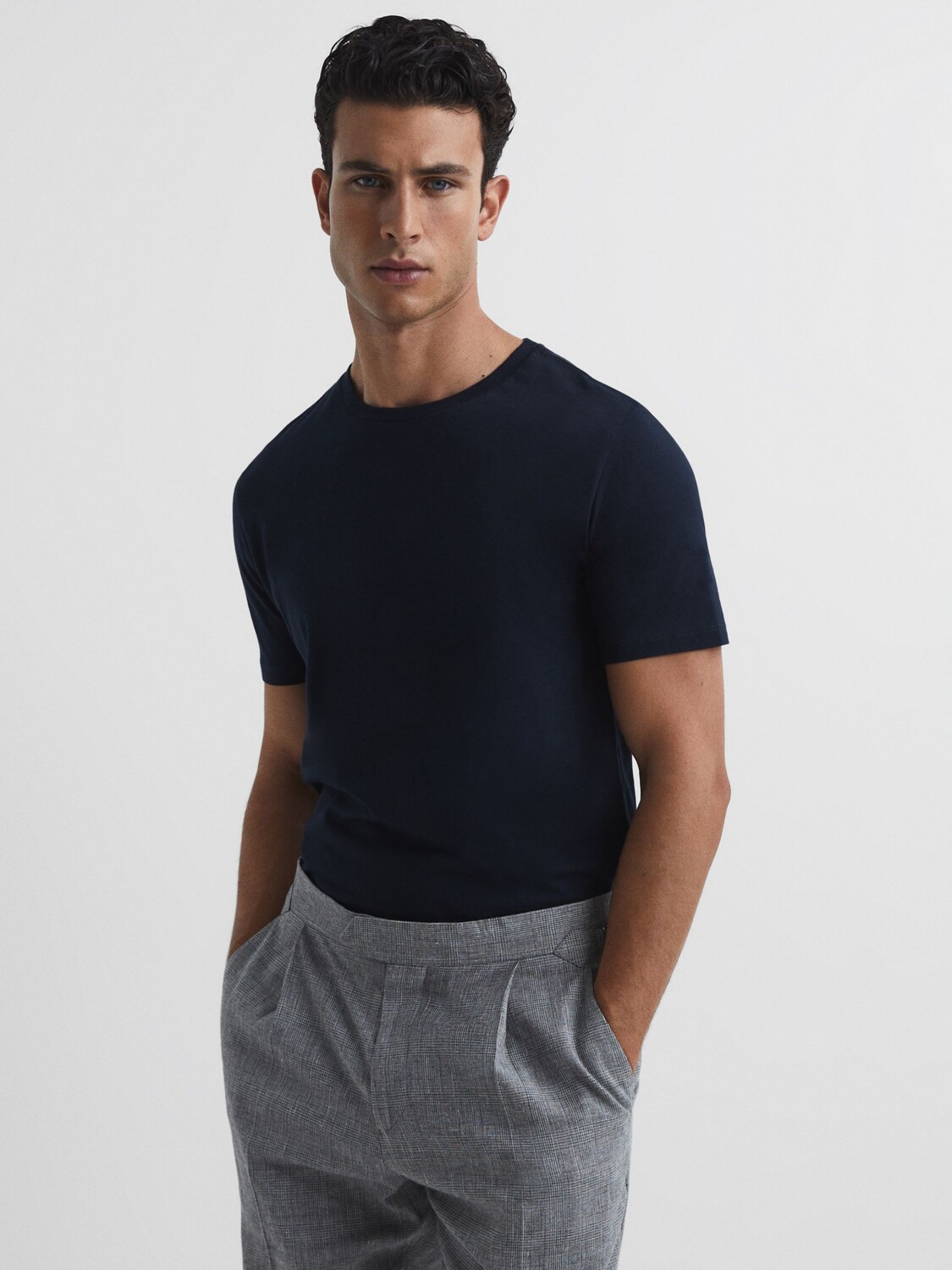 Хлопковая футболка с круглым вырезом Reiss Bless, темно-синяя, Синий, Хлопковая футболка с круглым вырезом Reiss Bless, темно-синяя
Хлопковая футболка с круглым вырезом Reiss Bless, темно-синяя, Синий, Хлопковая футболка с круглым вырезом Reiss Bless, темно-синяя