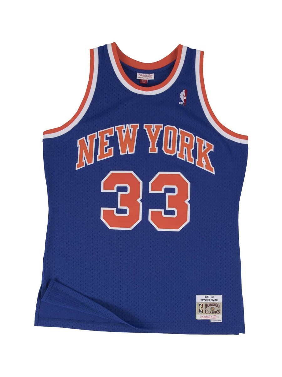 Джерси Mitchell & Ness New York Knicks Road 1991-92 Patrick Ewing, темно-синий
Джерси Mitchell & Ness New York Knicks Road 1991-92 Patrick Ewing, темно-синий