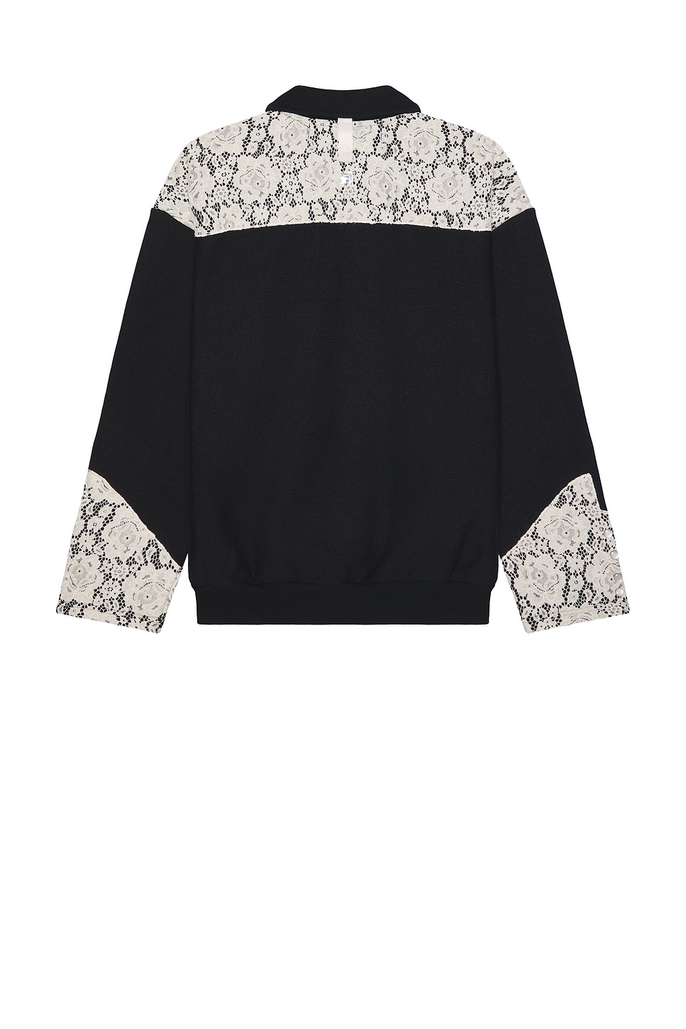 Западная рубашка с воротником и круглым вырезом Advisory Board Crystals, Black & Ecru Lace
Западная рубашка с воротником и круглым вырезом Advisory Board Crystals, Black & Ecru Lace