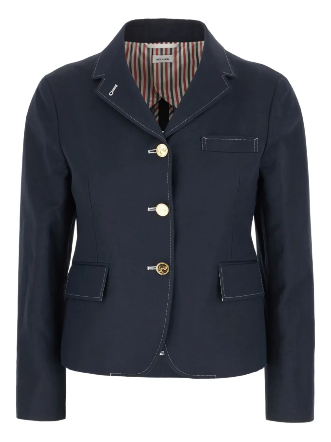 Укороченный блейзер Thom Browne, синий
Укороченный блейзер Thom Browne, синий