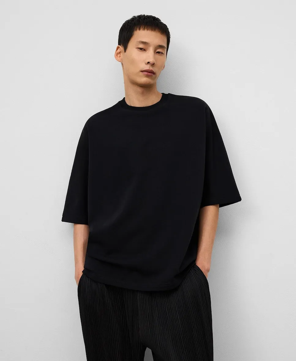 Мужская футболка с вырезом на спине Adolfo Dominguez, черный
Мужская футболка с вырезом на спине Adolfo Dominguez, черный