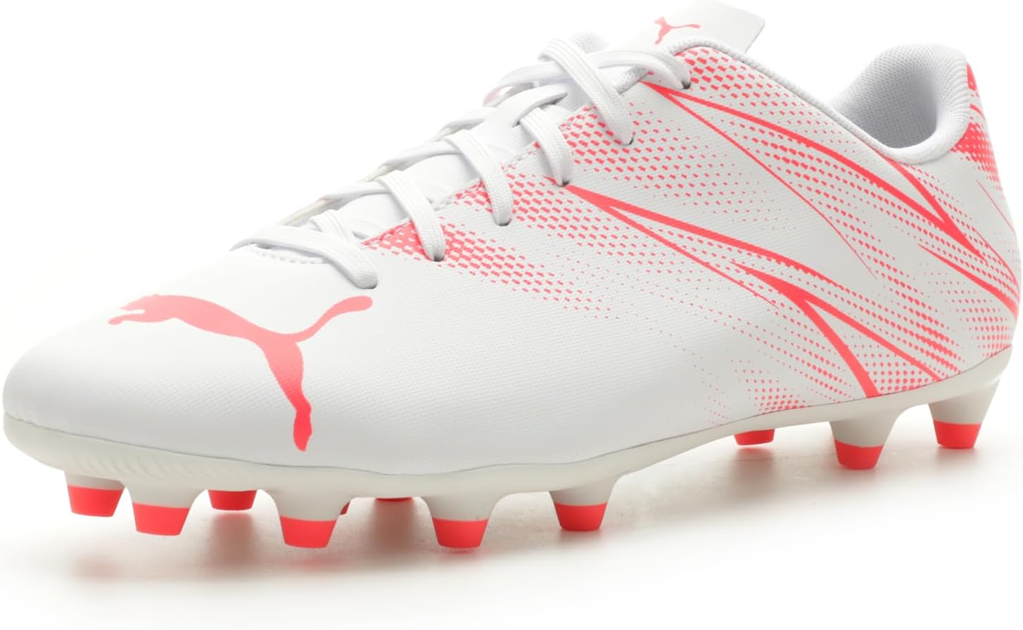 Мужские кроссовки Puma Attacanto Firm, искусственная поверхность, Puma White-fire Orchid
Мужские кроссовки Puma Attacanto Firm, искусственная поверхность, Puma White-fire Orchid