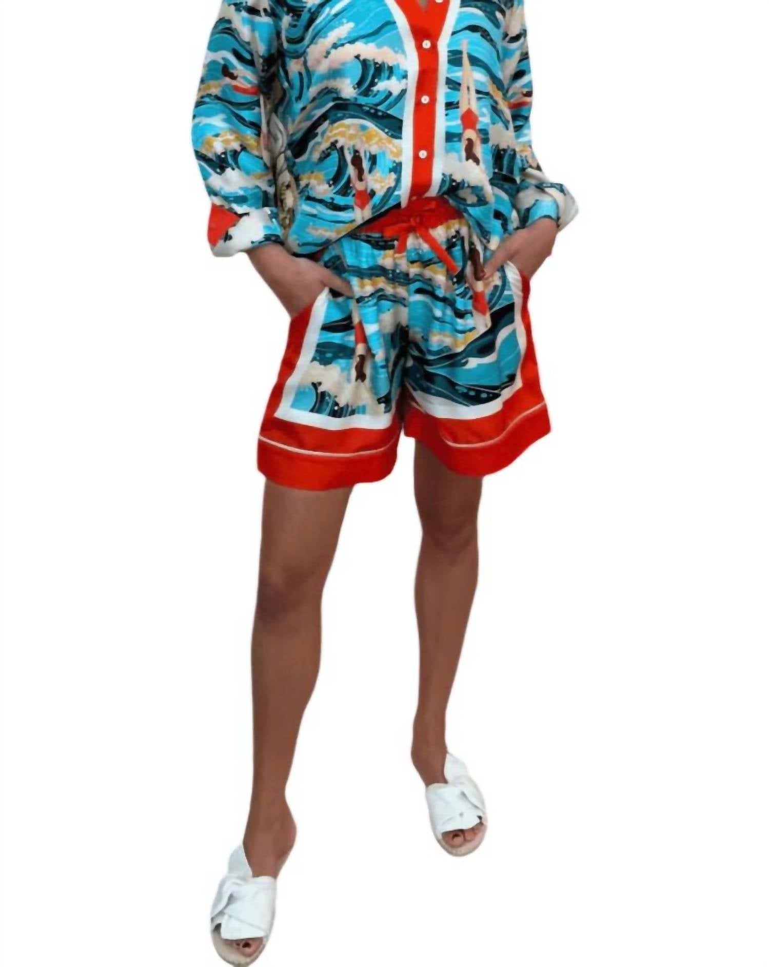 Шорты Aloe в купальниках Franco Ferrari, цвет swimmers
Шорты Aloe в купальниках Franco Ferrari, цвет swimmers