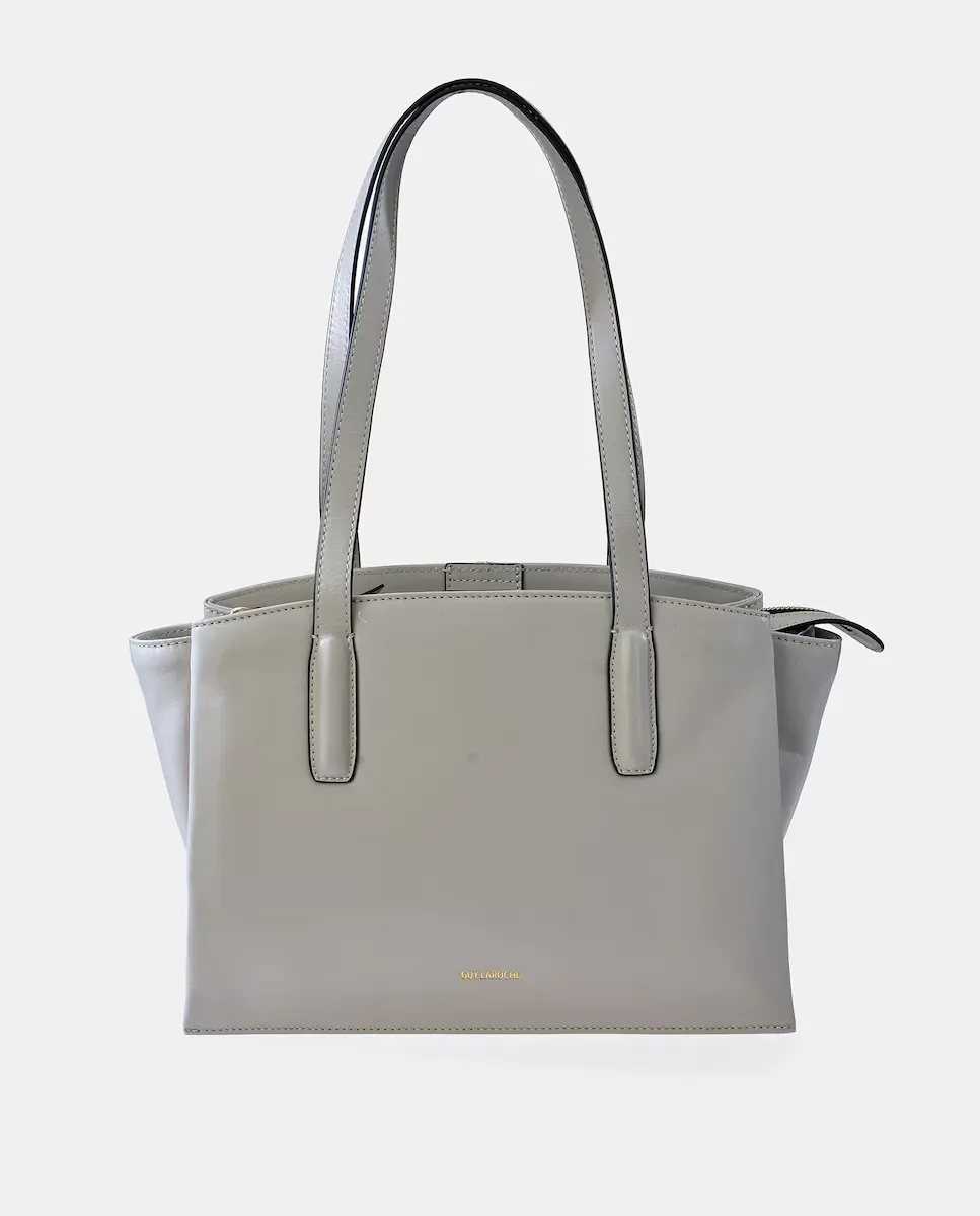 Сумка шоппер с двойными ручками из кожи Guy Laroche, белый
Сумка шоппер с двойными ручками из кожи Guy Laroche, белый