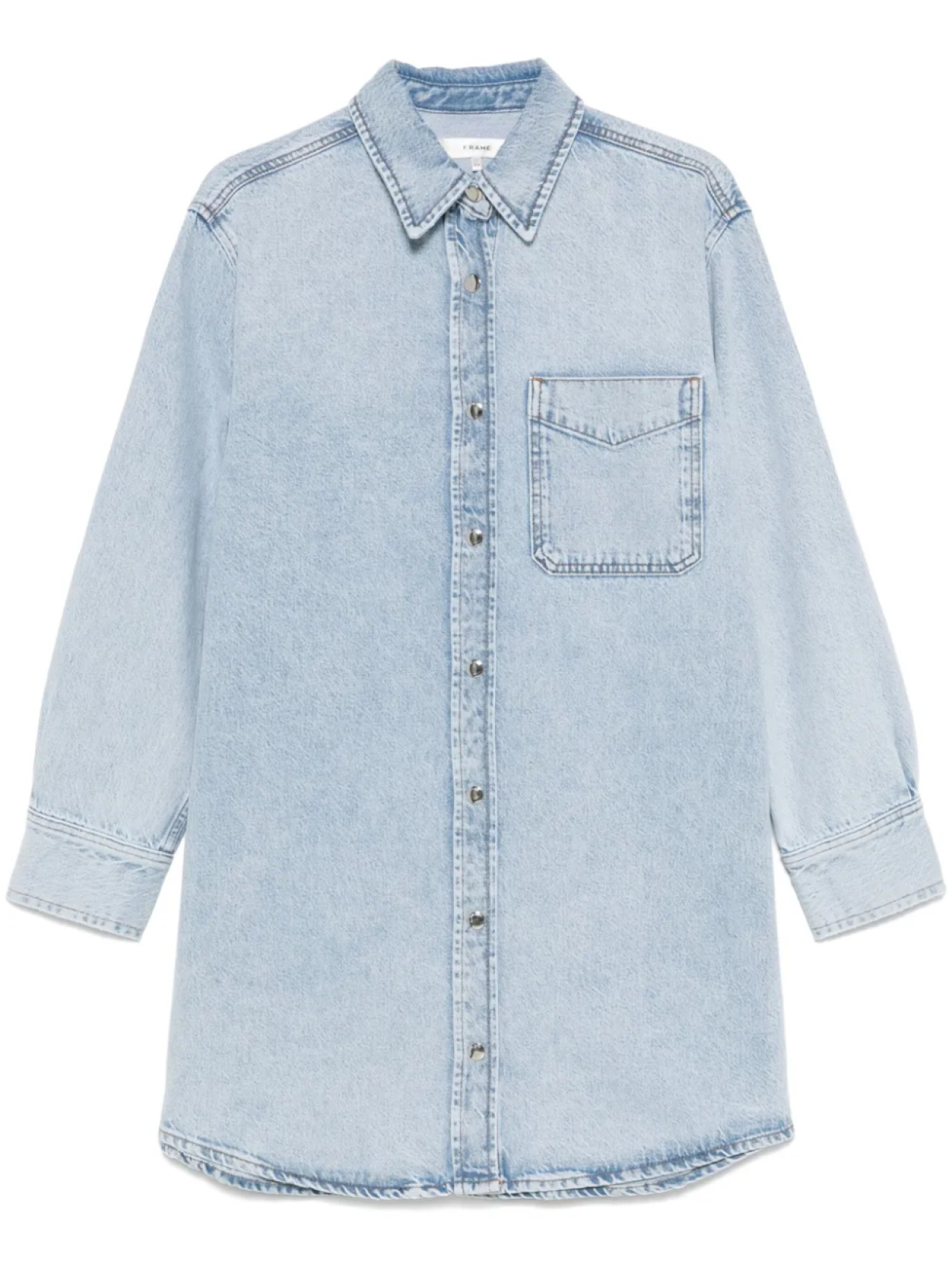 Платье-рубашка из денима FRAME, синий
Платье-рубашка из денима FRAME, синий