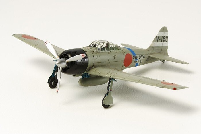 Tamiya, Mitsubishi A6M3 (Hamp) Zero (60784)
Tamiya, Mitsubishi A6M3 (Hamp) Zero (60784)