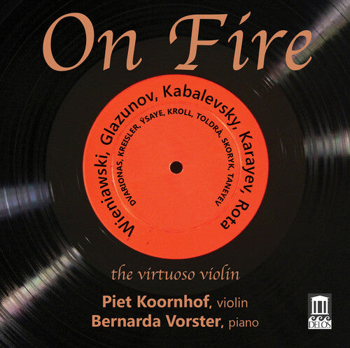 CD диск Dvarionas / Koornhof / Vorster: On Fire 
CD диск Dvarionas / Koornhof / Vorster: On Fire