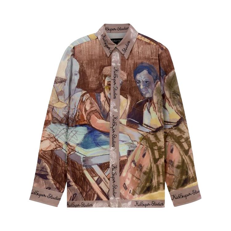 Рубашка KidSuper Dominos Printed Button Up Shirt, Multicolor
Рубашка KidSuper Dominos Printed Button Up Shirt, Multicolor