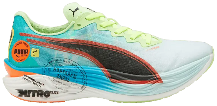 Кроссовки Puma Deviate Nitro Elite 3 'Marathon Series', синий
Кроссовки Puma Deviate Nitro Elite 3 'Marathon Series', синий