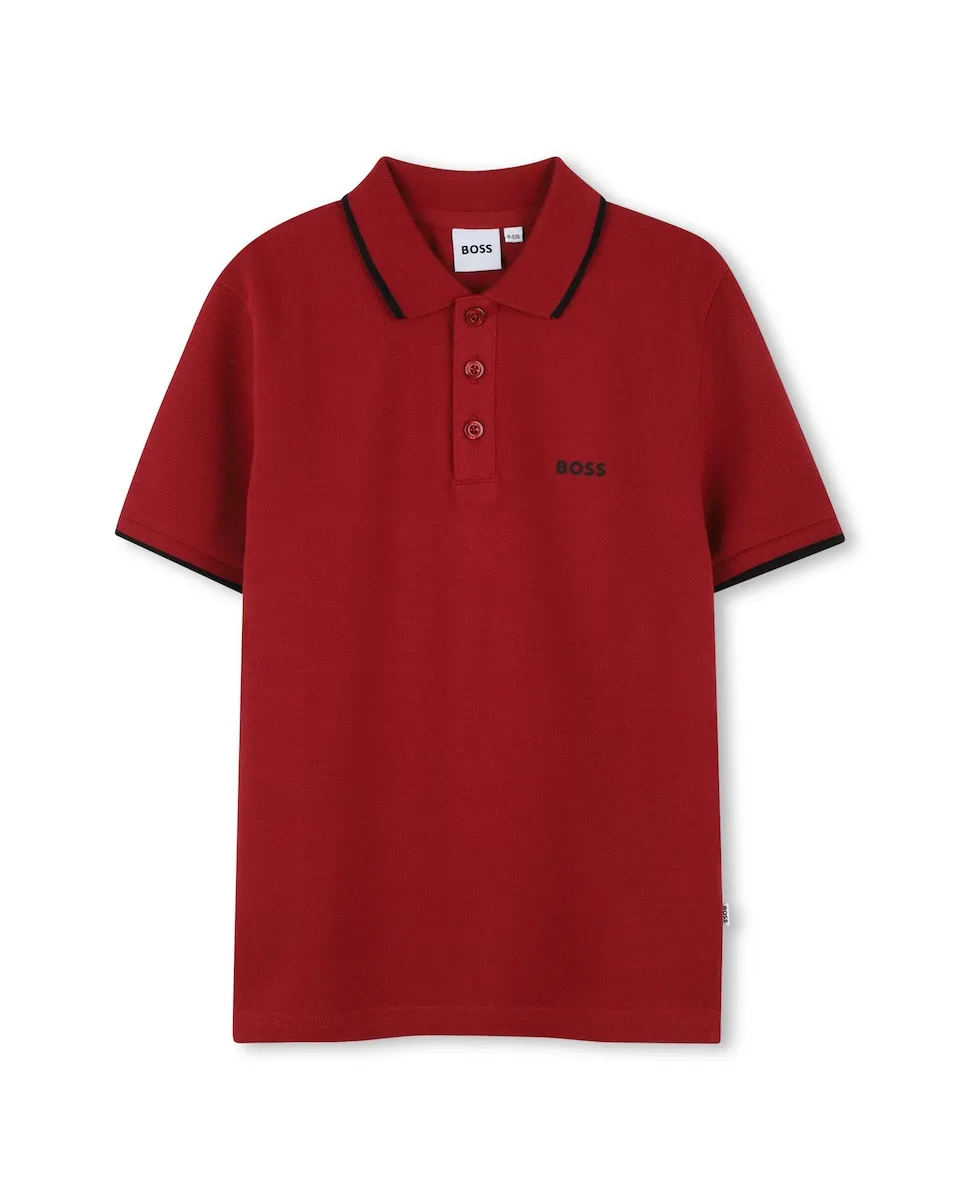 Детская футболка из 100% хлопка с коротким рукавом BOSS Kidswear, красный
Детская футболка из 100% хлопка с коротким рукавом BOSS Kidswear, красный